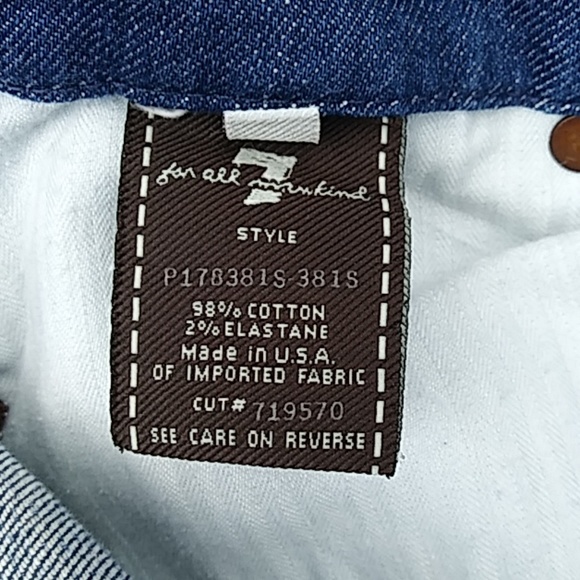 7 for All Mankind Cropped A pocket capri - Picture 5 of 7